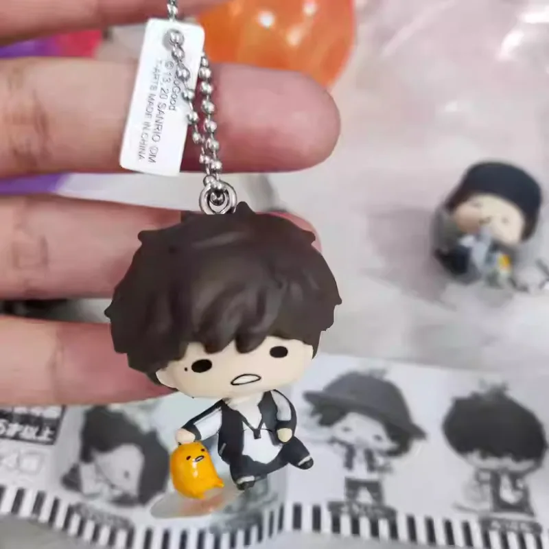 

Gudetamas Anthropomorphic Animation Characters in A Variety of Forms and Styles Q Verision TWISTERSETOY Pendant Keychain