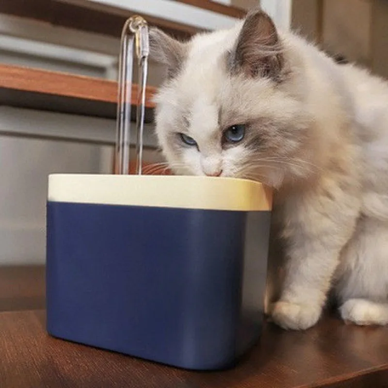 

Поилка для кошек автоматический фильтр-поилка, 1,5 л, USB, электрическая, для домашних животных