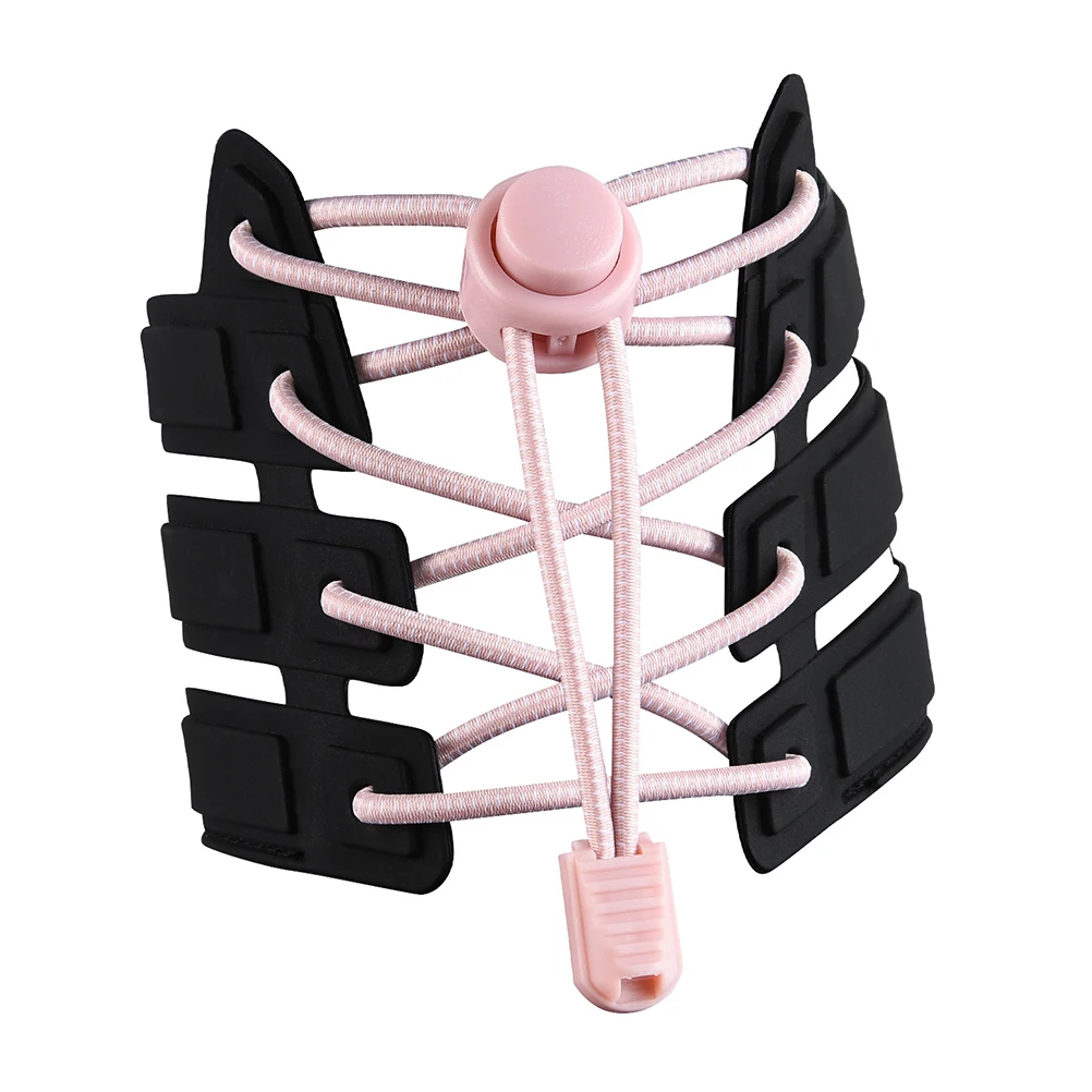 

12 Pcs Elastic Tieless Fast Fasten Adjustable Shoe Laces for Sport Shoes Kids Adults Seniors Comfort FitFasten