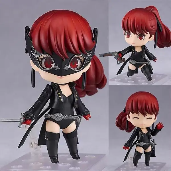 Q-Version 2706 Akechi Goro 989 Amamiya Ren 963 Sakura Futaba 2263 Kasumi ‌ Figur-Set PERSONA Spiel Bewegliche Modellpuppen Spielzeug Geschenk – Detail 2