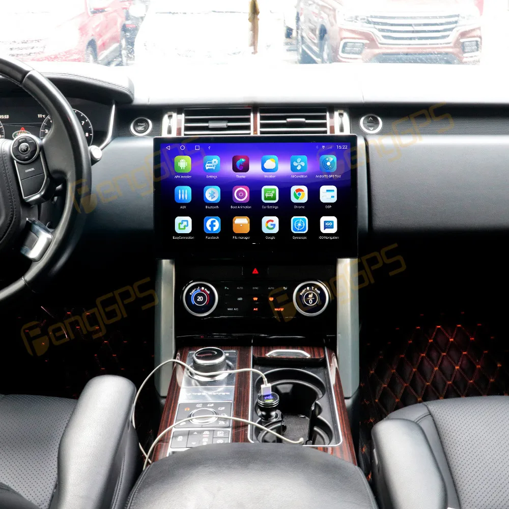 

13.3" Android 13 Car Radio CarPlay For Land Rover Executive 2013-2017 Touch Screen Multimedia Player GPS Navigation Head Unit BT