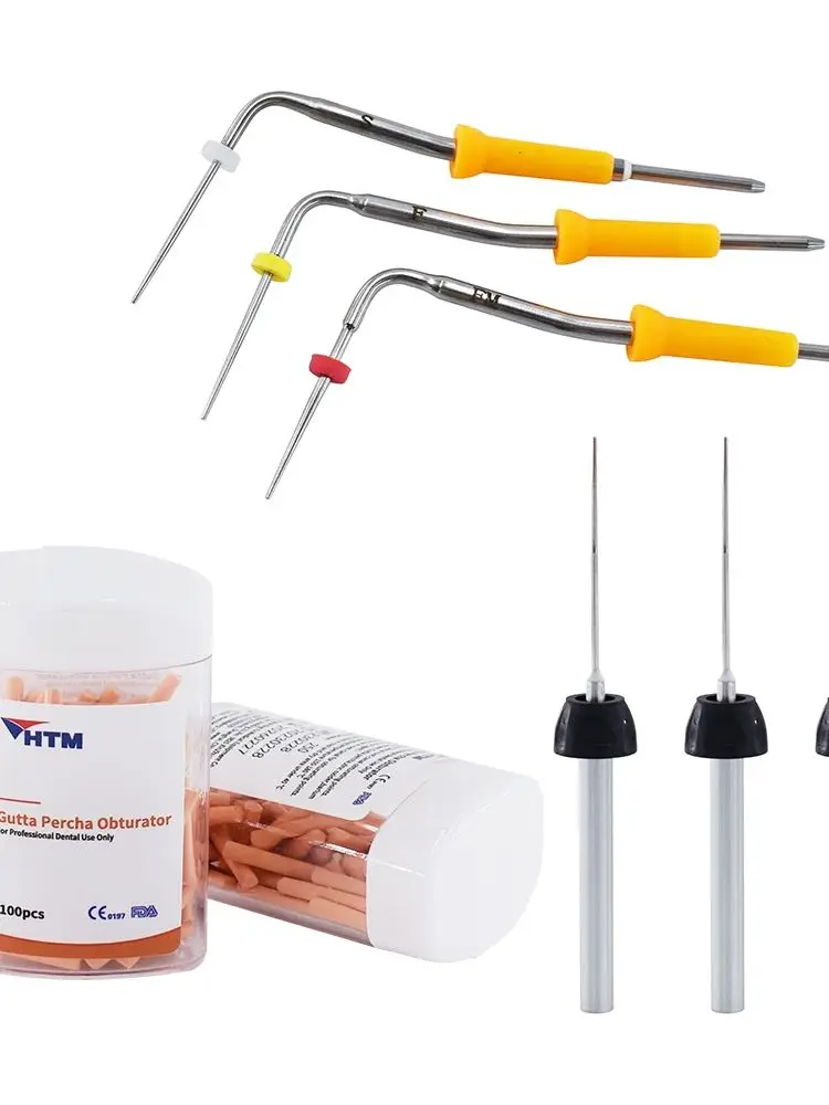 Akcesoria dentystyczne Tłok cieplny Gutta Percha Bars Igła pistoletowa do dentystycznego bezprzewodowego systemu Endo Pióro obturacyjne Gutta Percha Bars — zdjęcie 2