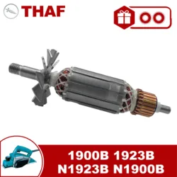 AC 220V 240V 1900B N1900B Armature Rotor For Maktec MT190 Planer Spare Parts Electric Planer 1923B N1923B