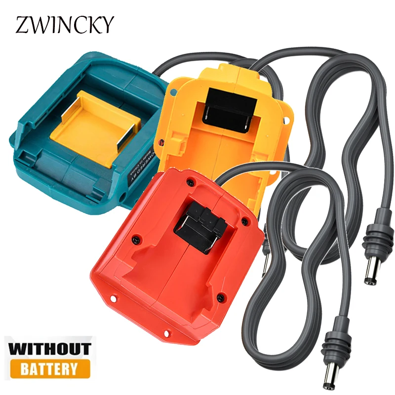 

Кабель-переходник для зарядки аккумуляторов Milwaukee/Makita/Dewalt, 18В, адаптер для зарядного устройства, Plug & Play, 1 метр, аксессуары для зарядки