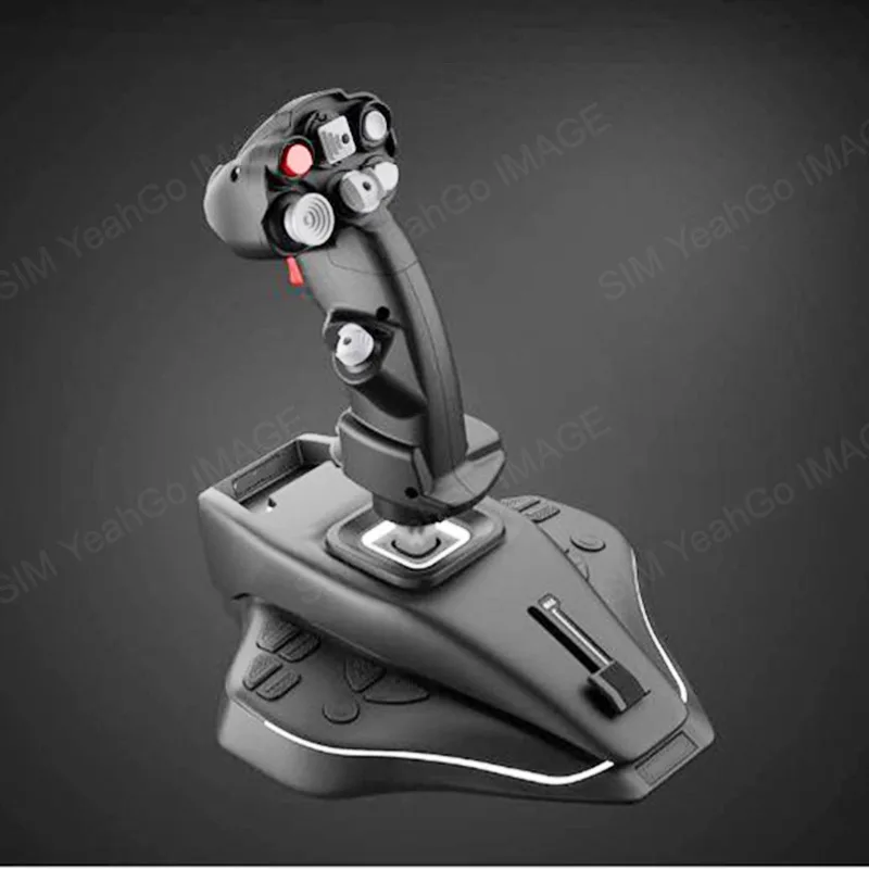 محاكاة ايرباص الطيران الروك وحدة تحكم بالاهتزاز عصا التحكم للكمبيوتر الطيران عصا التحكم ل X-طائرة MSFS2020 P3D