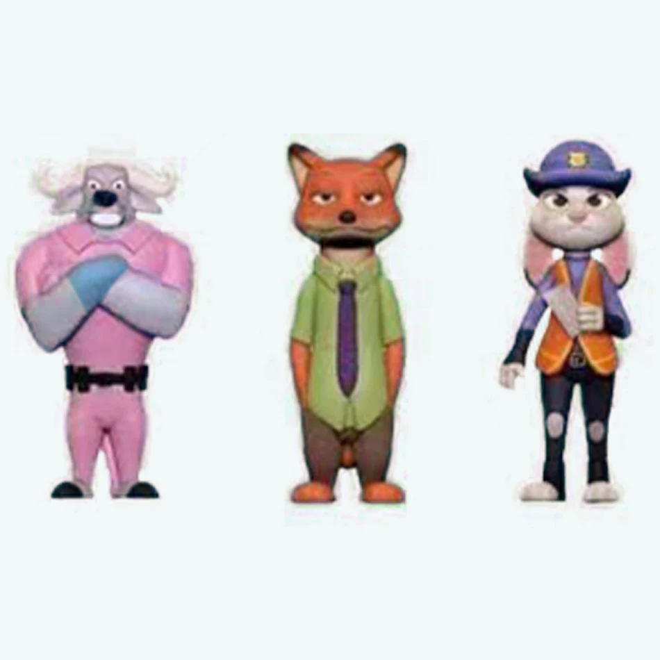 크레이지 애니멀 시티 블라인드 박스 데스크탑 장식 캐릭터 재미있는 PVC 장난감 모델 블라인드 박스 홈 장식 어린이 선물