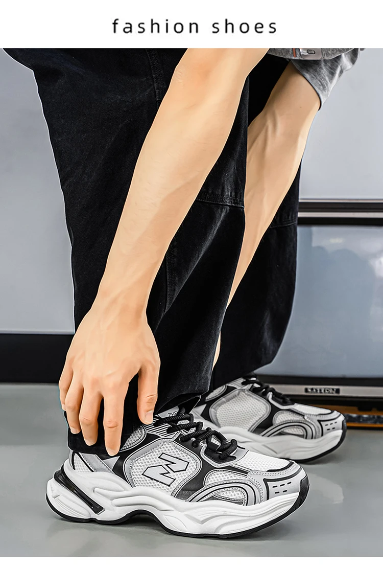 Herren-Freizeitsportschuhe, atmungsaktiv und bequem, geeignet für den täglichen Alltag, Sport und andere Aktivitäten. – Detail 13