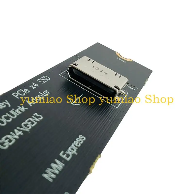 587B M.2 NVME para U.2 Adaptador Oculink para 2,5 polegadas NVME U.2 (SFF 8639) Converter SSD Fast