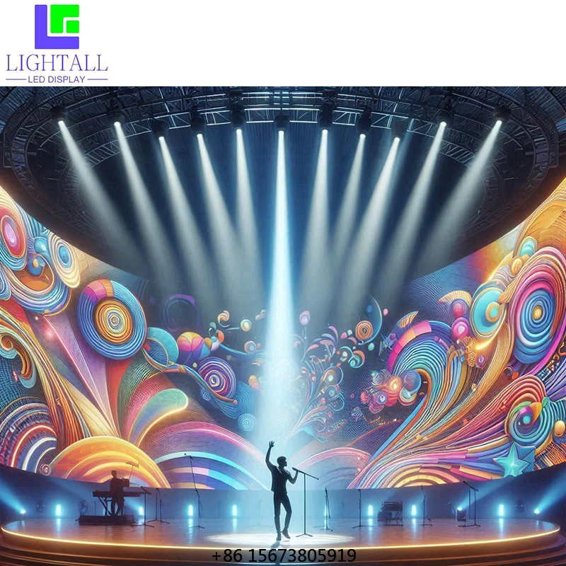 

Hot Selling Indoor P2.5 Rental Led Display Led Panels Event Wedding Stage Show Conference Led Display
