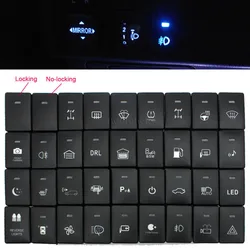 Car Light LED DRL Parking Radar camera Power Fog Lights Switch Button For Prado Camry Corolla Highlander PRIUS Yaris RAV4
