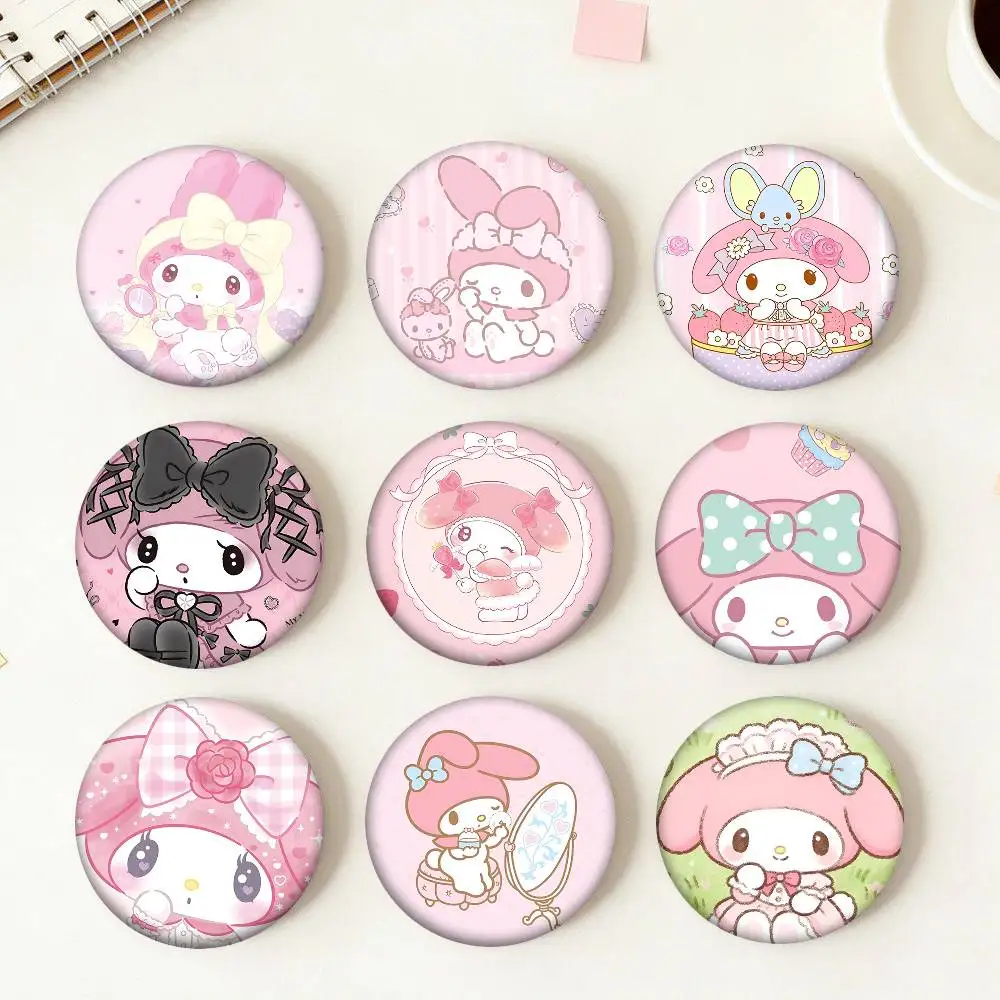 Cartoon My M-Melody Round Badges Can Be Used To Decorate Clothes And Backpack Pins