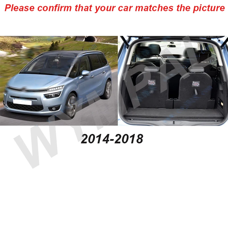 Car Floor Mats For Citroen Grand C4 Picasso SpaceTourer 7seat 2014 2015 2016 2017 2018 2019 2020 Car Accessories