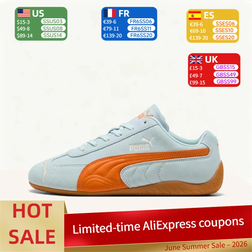 

Puma Speedcat: Comfortable, Stylish, Durable, Lightweight, and Soft Low-Top Casual Shoes for Men and Women – Blue and 406329-40