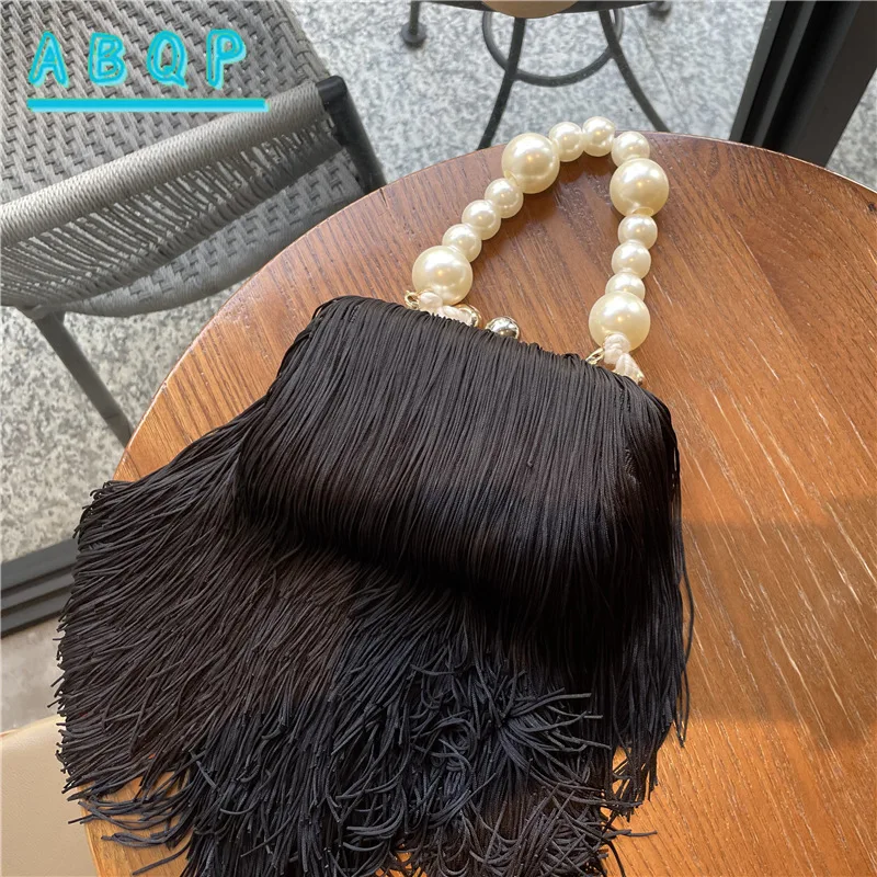 

New Women's Handbag Tassel Banquet Party Fashion Trend Handbag Luxury Brand Personality Dinner Women's Bag High Quality