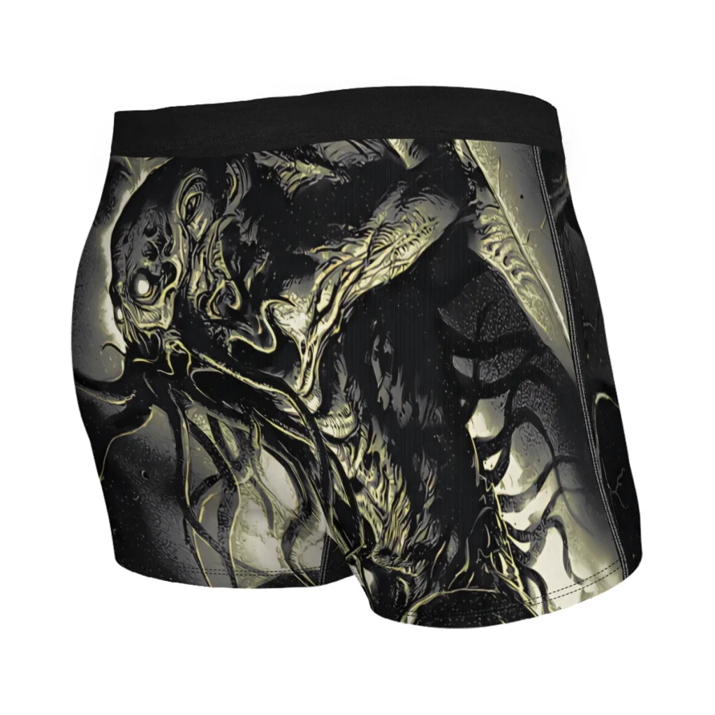 Rise Cthulhu Underpants Breathbale Panties Man Underwear Comfortable Shorts Boxer Briefs