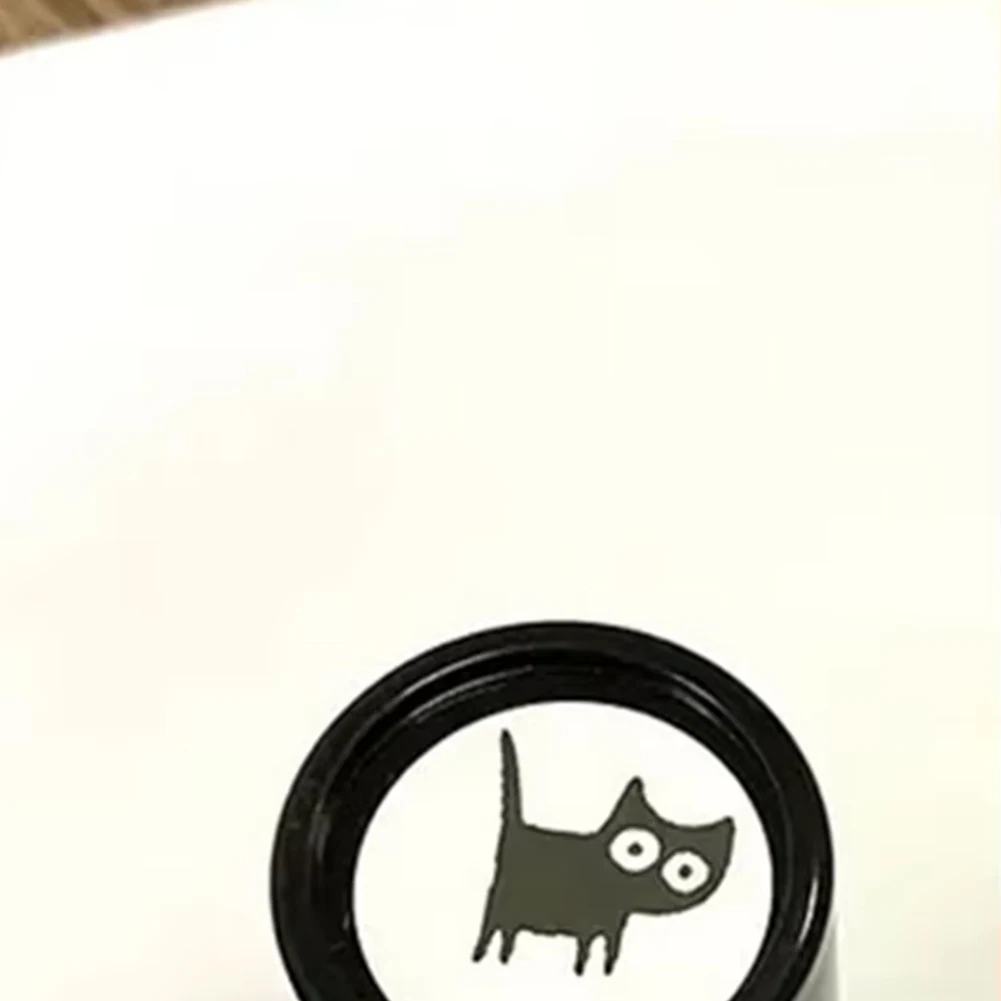 جميل القطة السوداء نمط ختم الحيوان ختم لملهم وتحشيط التدريس الفصول الدراسية الأنشطة النشطة ختم المعلم #2