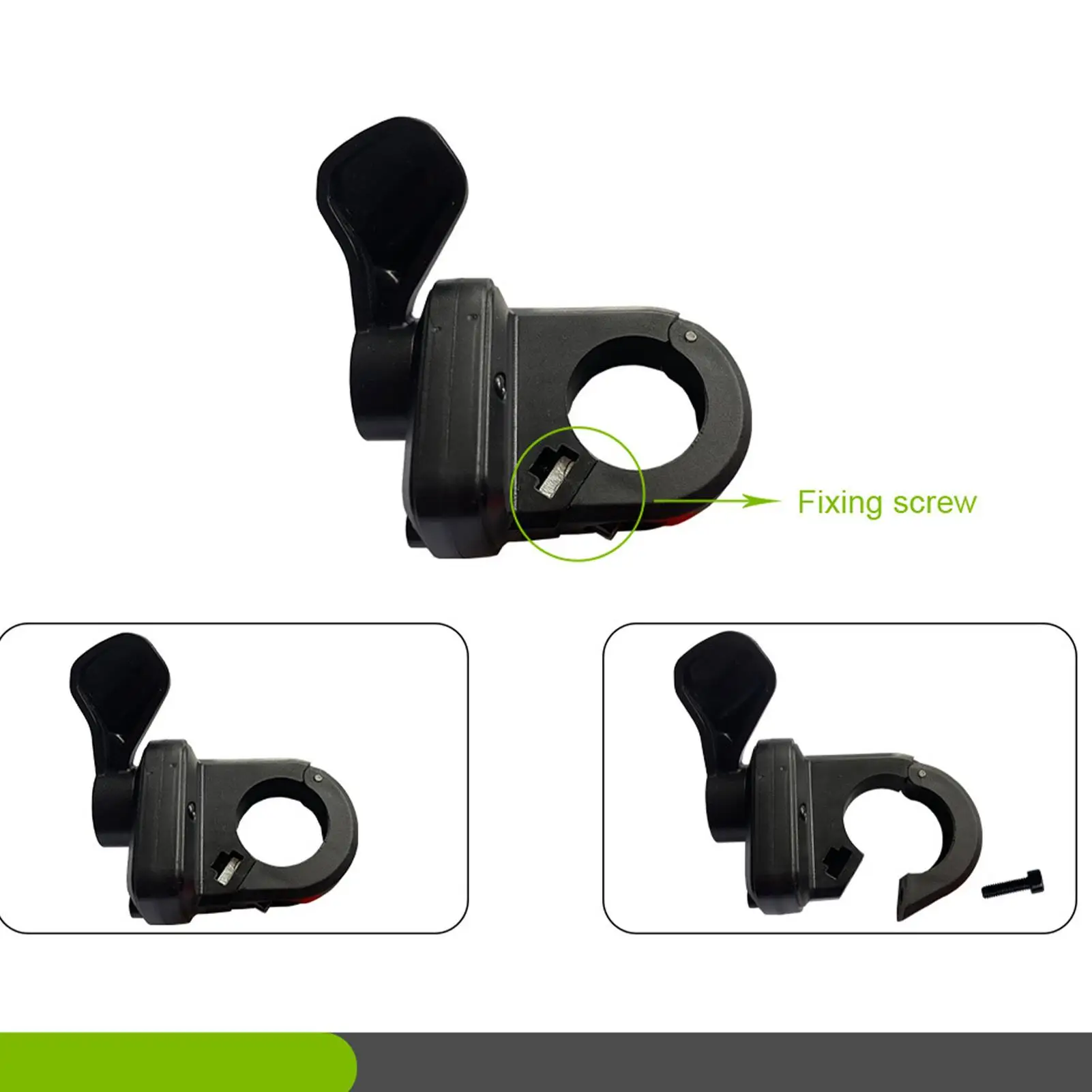 Responsive Finger Throttle for Electric Bikes - Easy Speed Control for replacement Accelerator