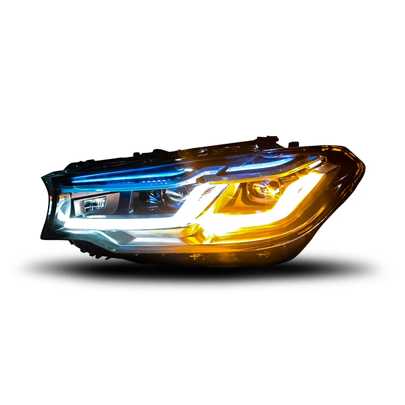 

For BMW G30 G38 Full LED Headlight 2017-2022 Year New Arrival Laser Projector Lens F90 DRL M5 525i 530i 535i 540i Front Lamp