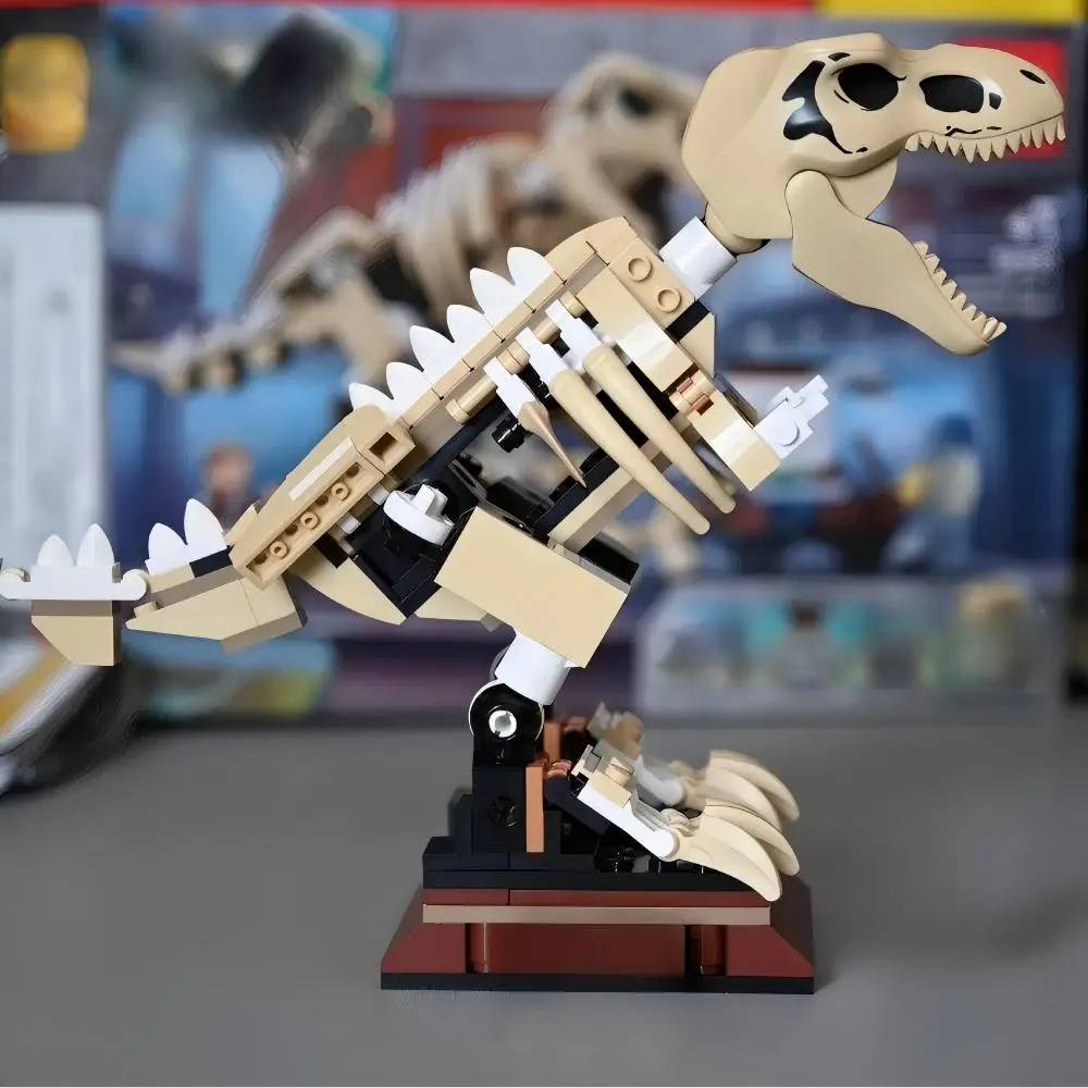 Fun Tyrannosaurus Rex Model 76940 Building Blocks Sets Suitable for Christmas Gifts Compatible with Legoed Particles，198pcs.