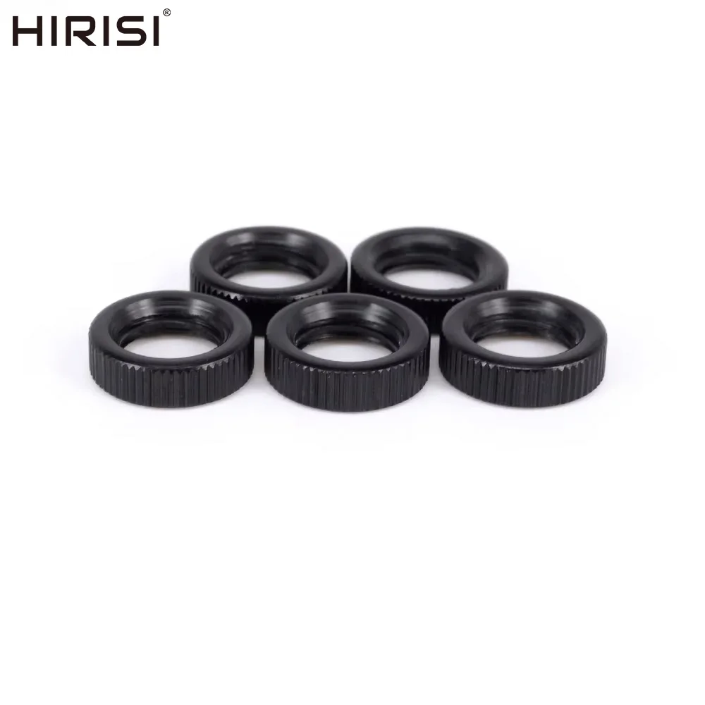 

Hirisi 5pcs Screw Nuts Standard Thread Black Spare Parts For Carp Fishing Alarms Buzz Bars