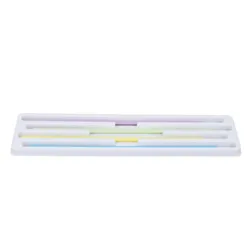 60PCS Dental Sanding Strips Dental Sandpaper Lightweight Portable Tear Resistant 4 Colors for Household for Tooth Polishing