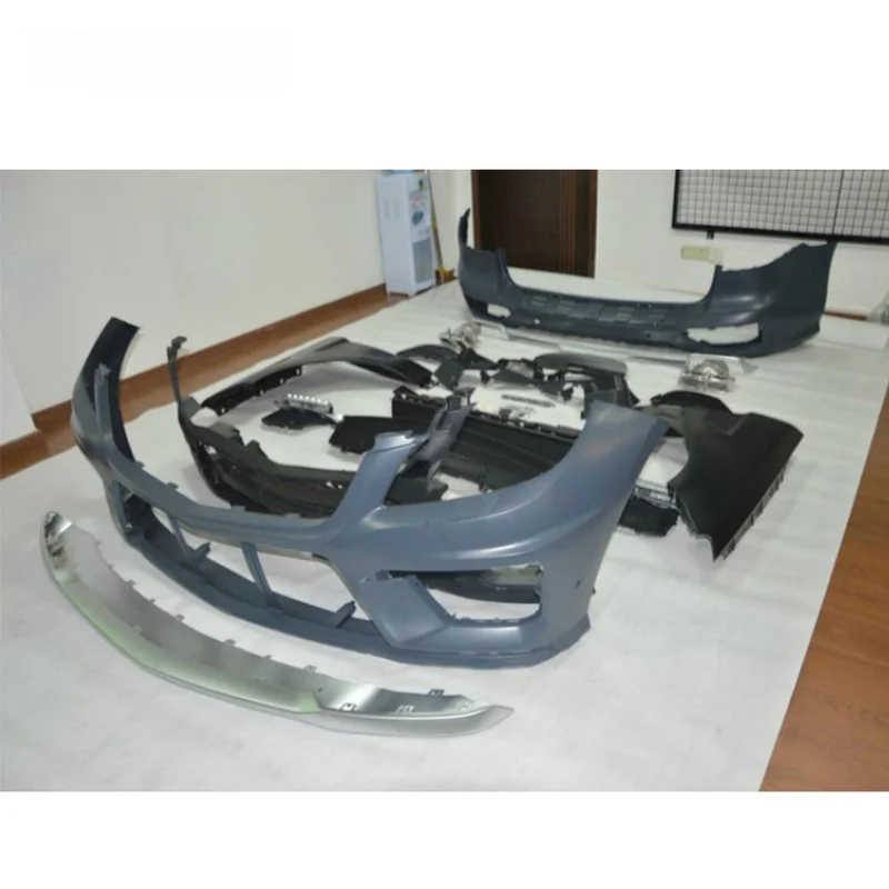 Auto Parts GLE Style Fr/Rr Bumper Conversion Exterior Replacement Tuning Sport for ML Class W166 2013-2015