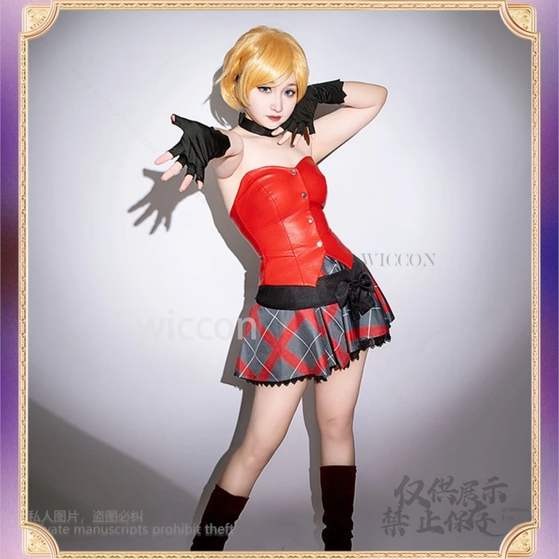 Cosplay cosplay mars takamine mion harune aira amamiya rizumu all star bonito seleção de ritmo lolita uniforme vestido kawaii cos