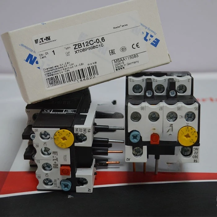 Piezas para relé de sobrecarga térmica ZB12C-0,6 Eaton ETN-Muller Moeller