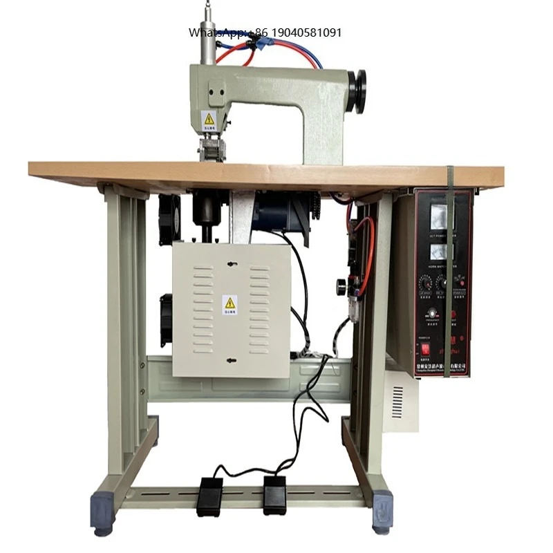 ZH-70Q Double Motor Pneumatic Ultrasonic Lace Machine for Isolating Clothing