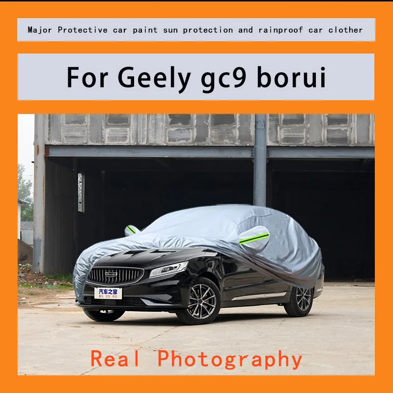 

Suitable for Geely gc9 borui car covers, waterproof, snow resistant, dustproof, cold resistant, and UV resistant car covers