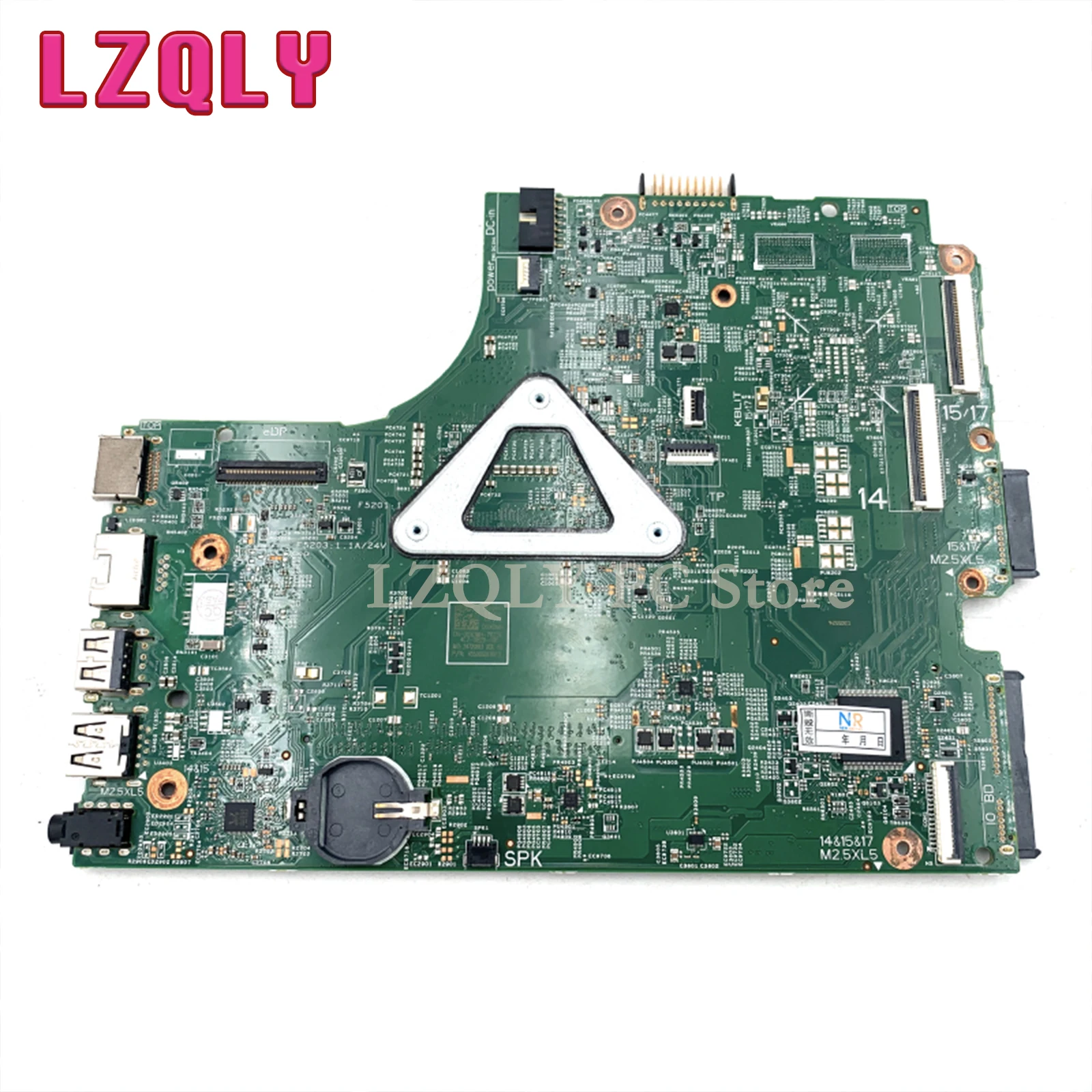 LZQLY For DELL Inspiron 3542 00XDMH 0XDMH 13269-1 PWB:FX3MC Laptop Motherboard With I3-4030 CPU Full Test