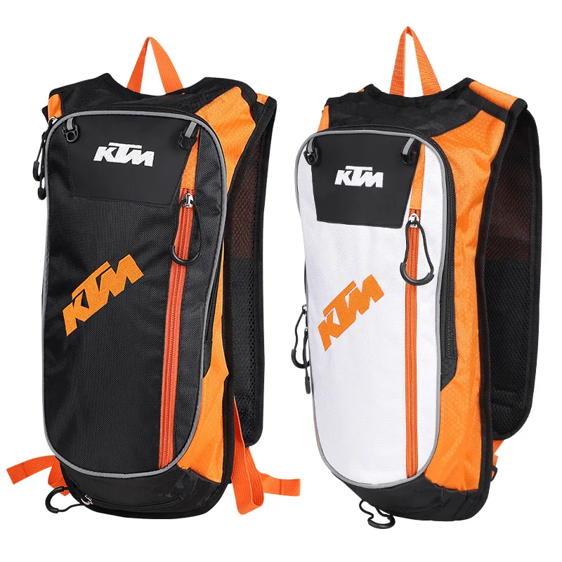 AliExpress KTM Motocross Backpack, Motorcycle Riding Large-Capacity Water Bottle Bag, 2 Liters, Outdoor Sports Riding Bag