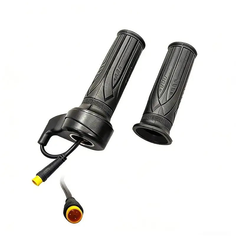 1 paar 20X Scooter Speed Throttle Handvat 12 V Naar 72 V Voor 22.2mm Stuur Elektrische Fiets Throttle met 3 Pin Waterdichte Connector