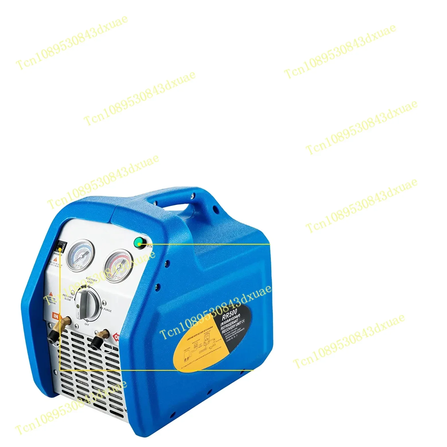 Factory Value Portable Mini Dual Cylinder 1    Refrigerant Recovery Unit or Refrigerant R134a Recovery Machine R134a R410A  R22