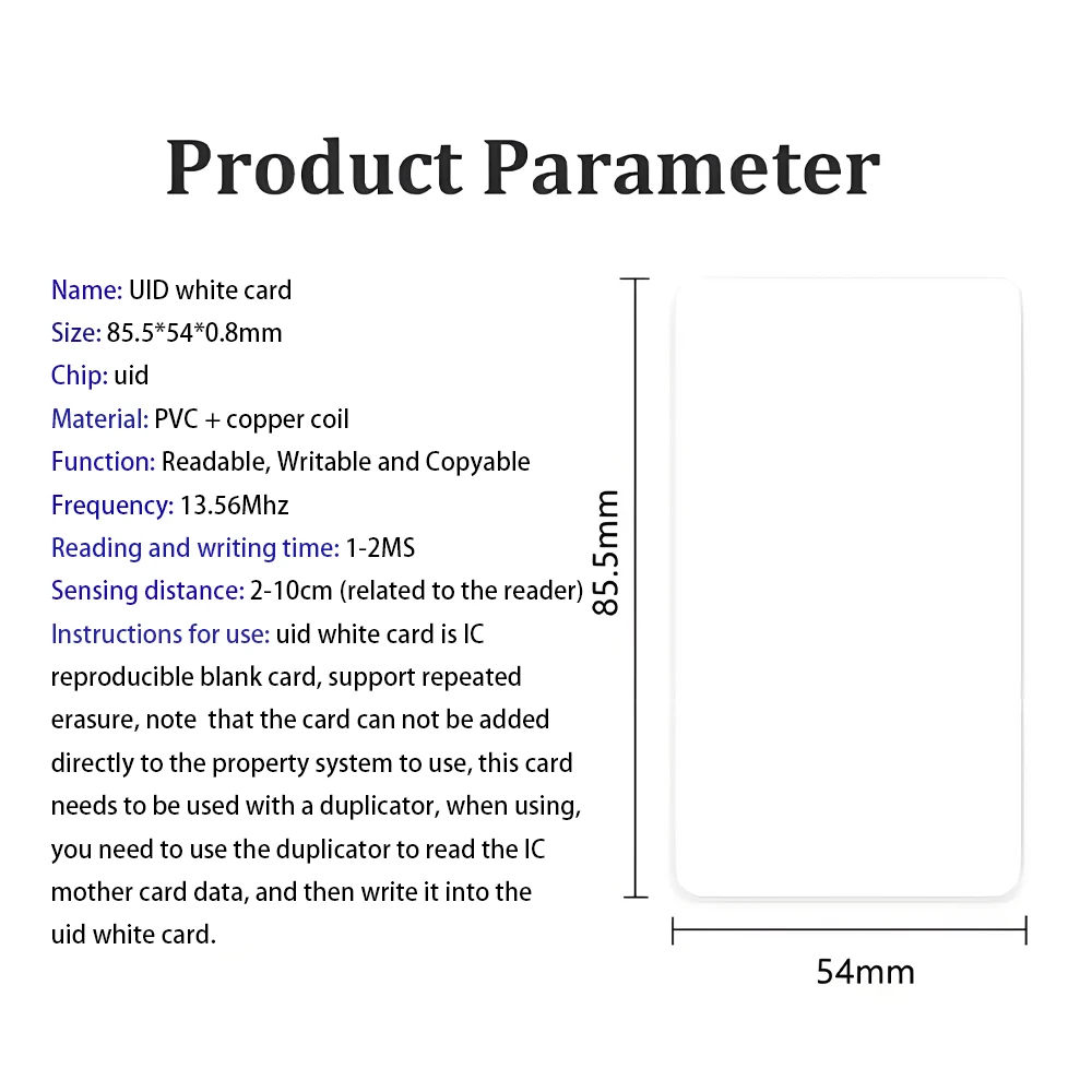10 قطعة قابلة لإعادة الكتابة تتفاعل 13.56 ميجا هرتز CUID UID بطاقة فارغة استنساخ بطاقة قابلة للنسخ للتغيير الذكية IC S50 بطاقة الناسخ بطاقات بيضاء