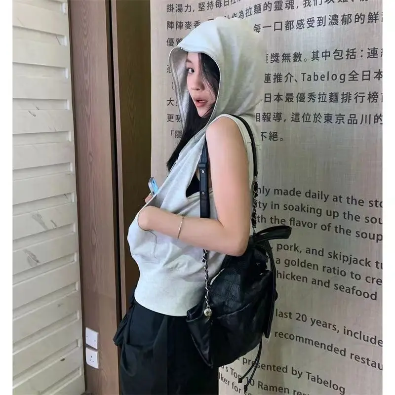 Vests Waistcoats Thin Womens Vest Lace Spring Suede Artistic Exquisite Minimalist Modern Textured Waistcoat Elegant Softy Trendy