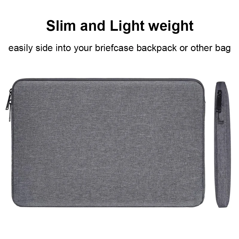 Waterproof Laptop Bag Sleeve Tablet Cover 11 12 13 14 15 15.6 Inch For MacBook Air Pro Xiaomi Dell Acer Notebook Computer Case