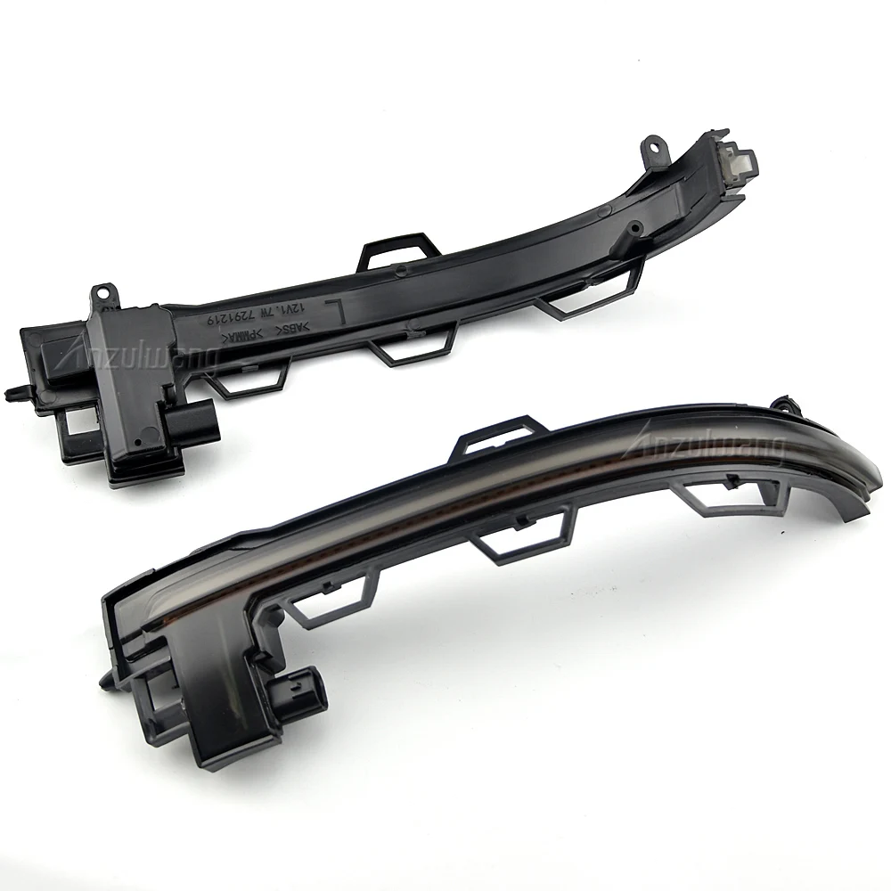 2 قطعة ضوء مرآة الرؤية الخلفية (يسار ويمين) إشارات الانعطاف الديناميكية لسيارات BMW X4 G02 2018 2019 2020 #3