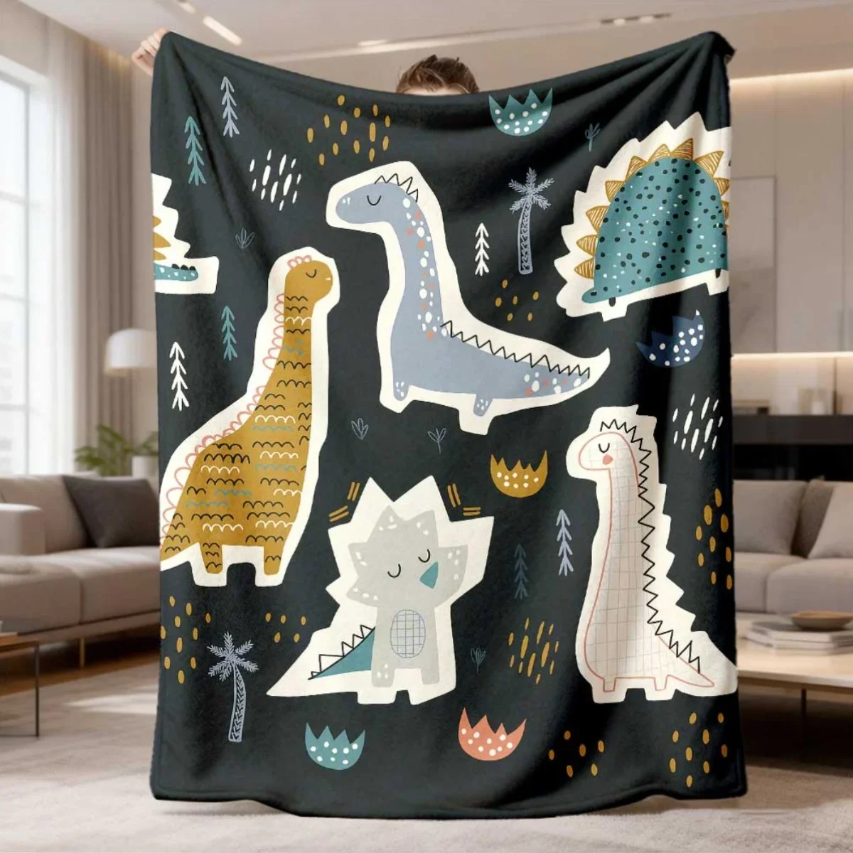 Stunning Mermaid Tail Throw Blanket Cozy Beach Goddess Art Print Gift for Bedroom Decor