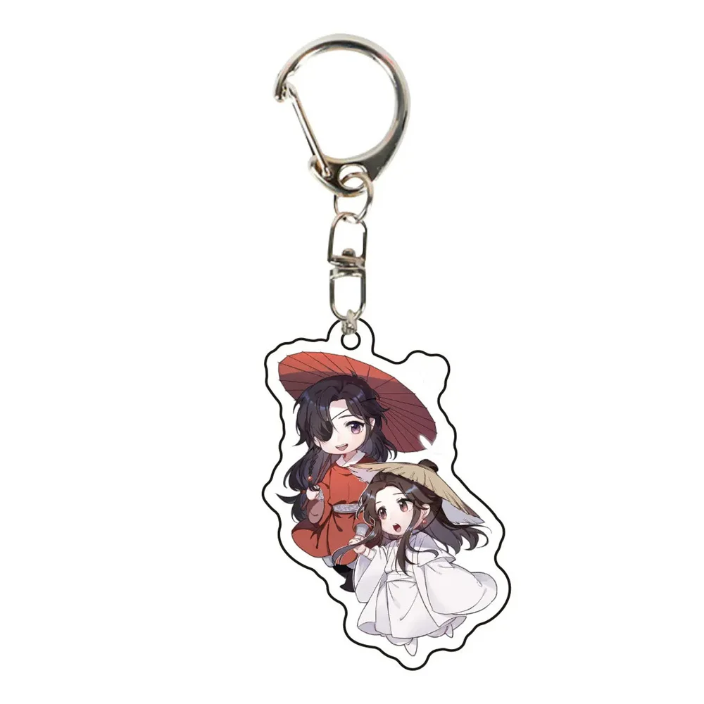 BL Anime Tian Guan Ci Fu Acrylic Keychain Model Cosplay Characters Ornament Accesorios Goods Collection Gifts fantastic keychain