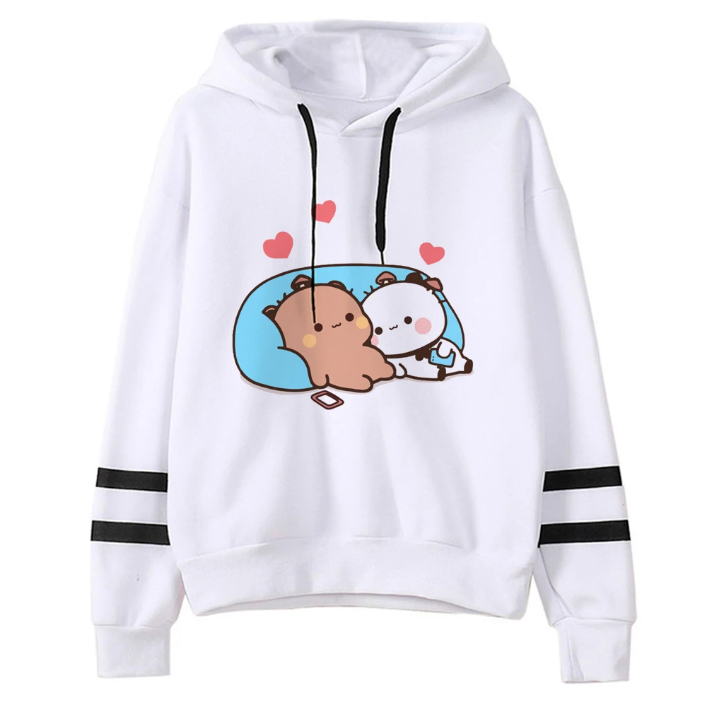 

Bubu Dudu hoodies women vintage graphic y2k aesthetic Korean style Hood clothes women streetwear tracksuit