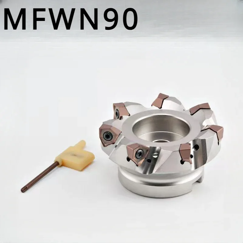 MFWN90 degree MFWN MFWN900 double sided hexagonal heavy cutting milling cutter head WNMU0806 milling insert milling cutter disk