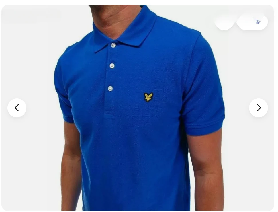 Men's LYLE and SCOTT Short-sleeved POLO Shirt High-quality Brand Printed T-shirt Loose Casual Short-sleeved Sports Top