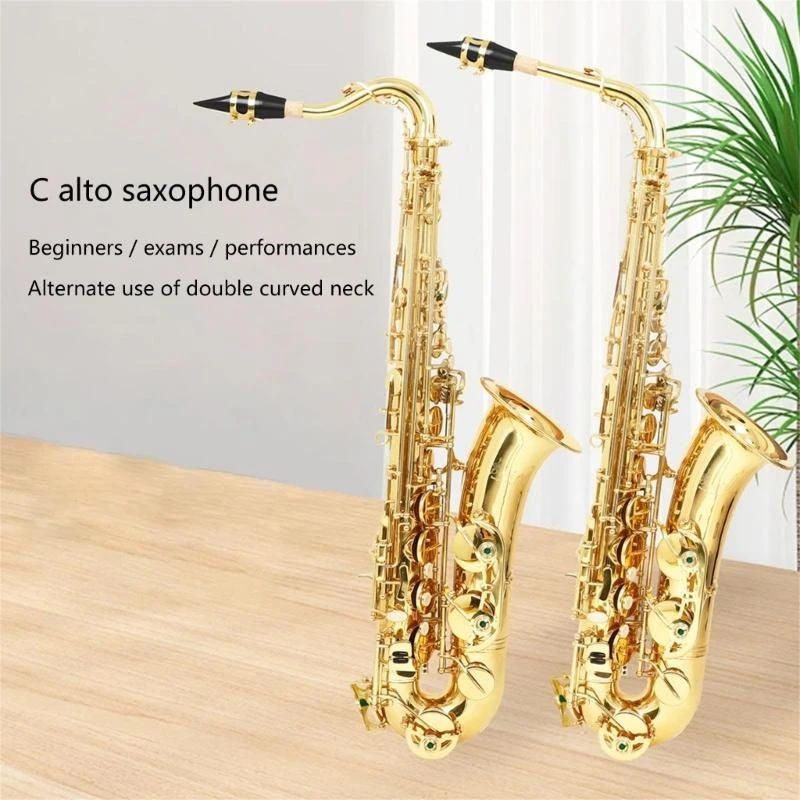 

Sax Cleaning Set Altos Saxophone for Beginner Golden Altos Saxophone