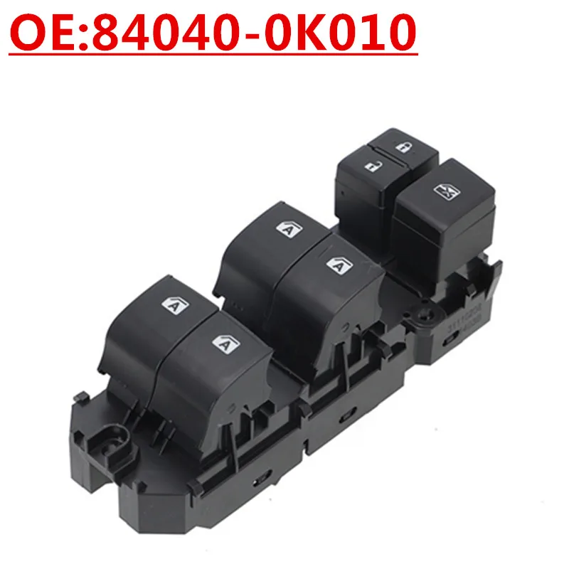 

New OE:84040-0K010 Suitable For Toyota Auto Parts Right Drive Glass Lift Switch Electric Window Switch