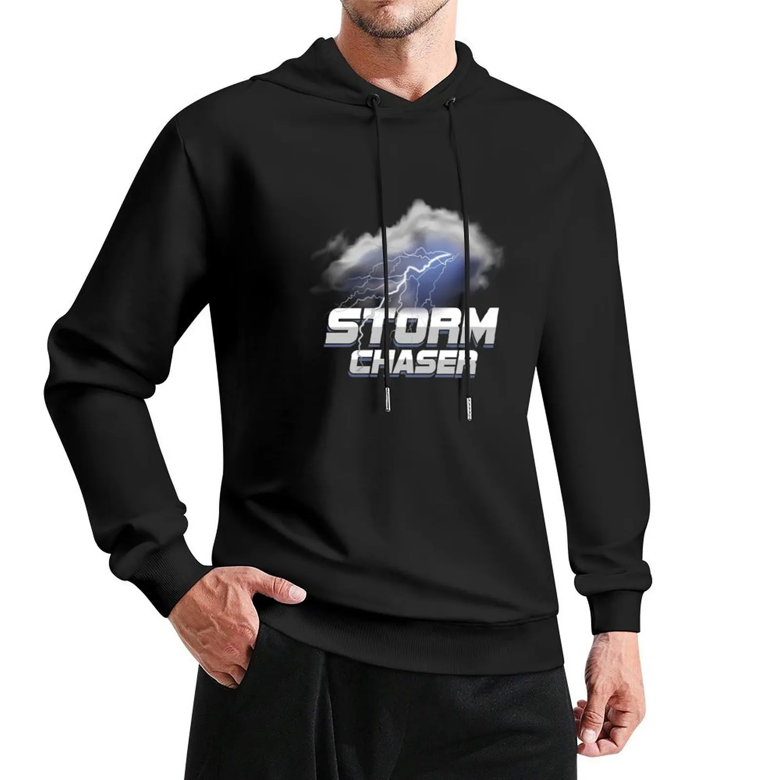 Meteorologist Storm Chaser Weather Meteorology Pullover Hoodie men's clothes anime clothes graphic hoodie