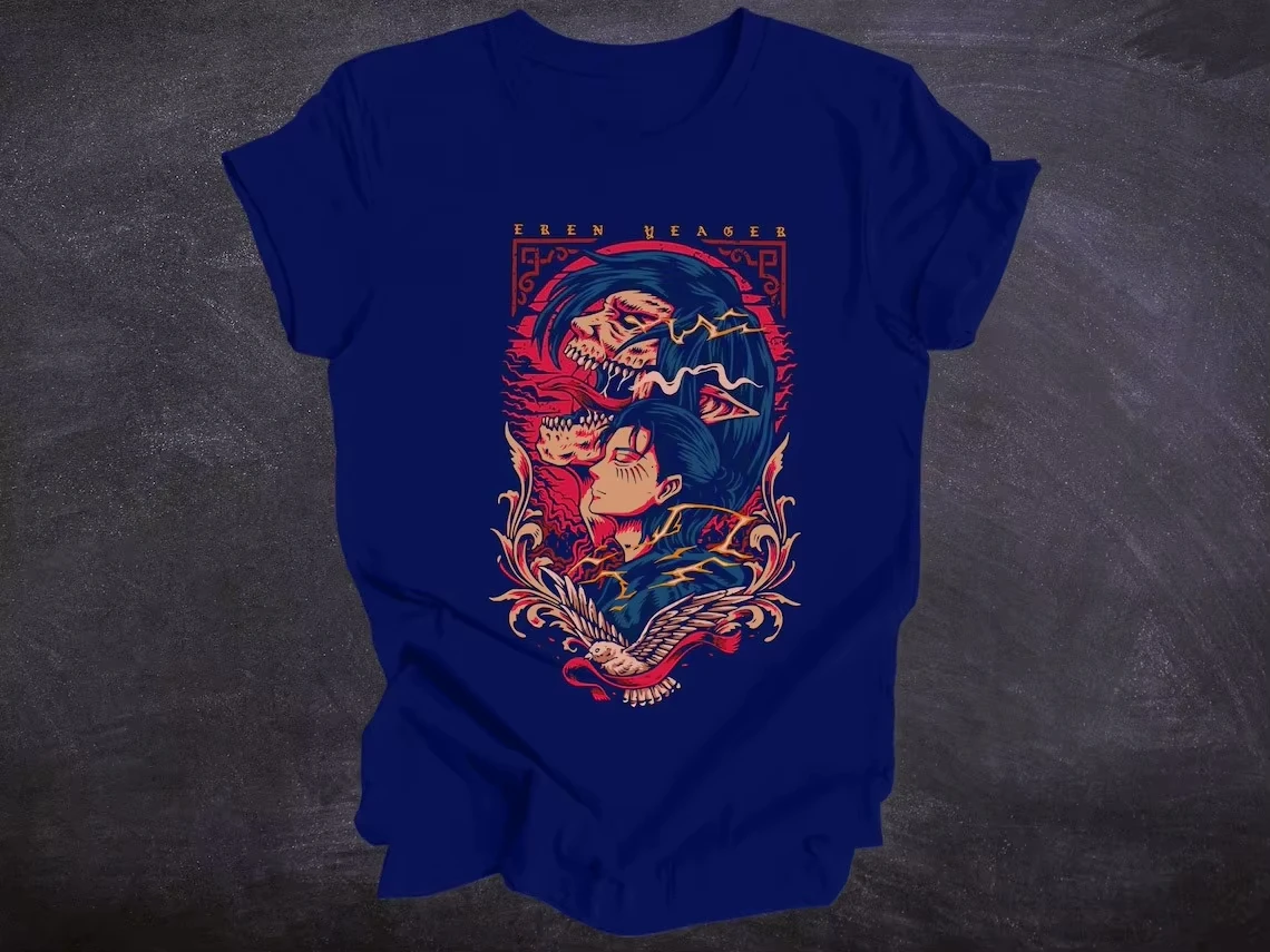 هجوم على تيتان تي شيرت الرجال قصيرة الأكمام الصيف القطن المرأة تيز الشارع الشهير عادية الهيب هوب Harajuku تنفس جودة عالية #2