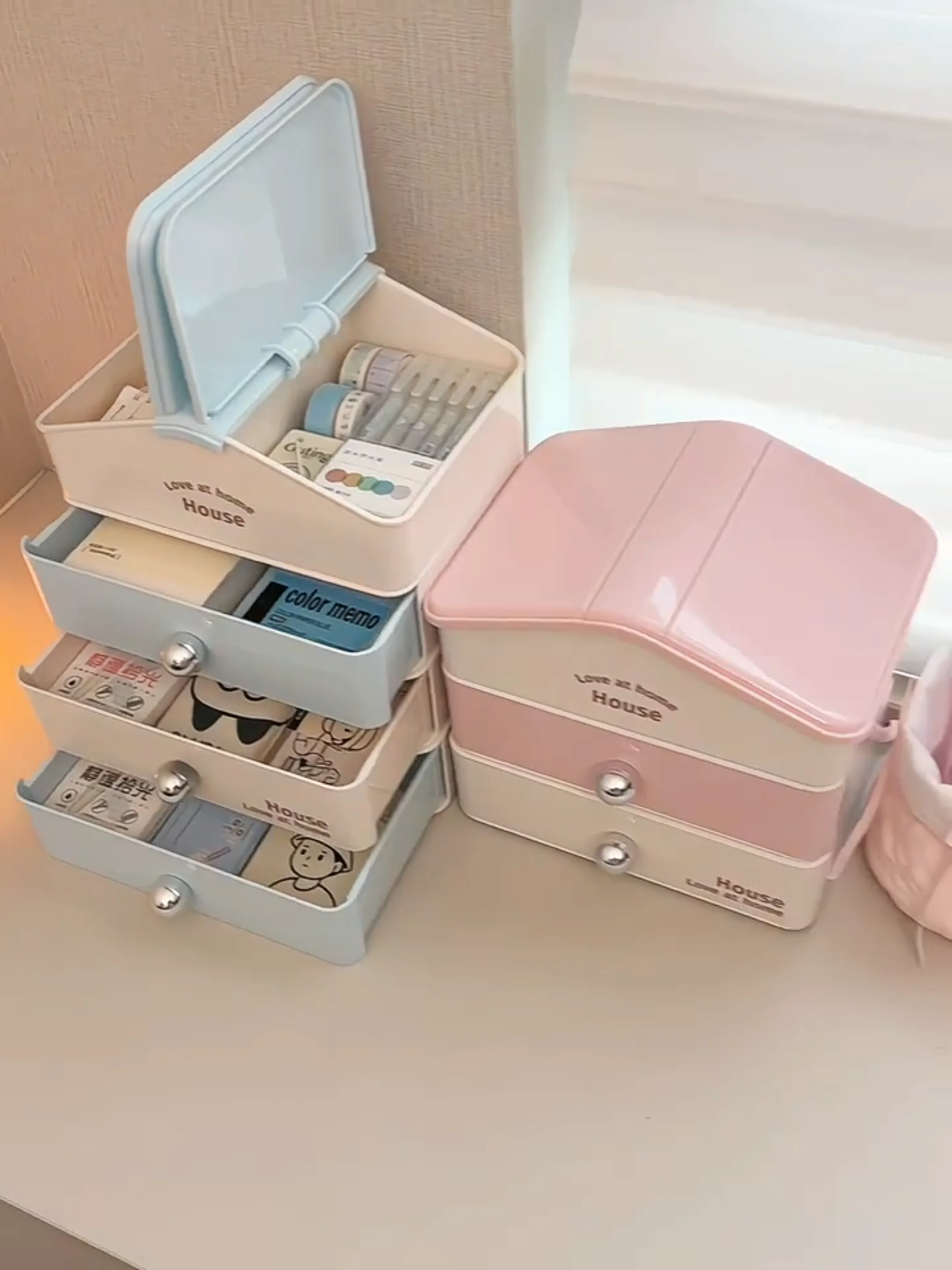 

Настольный органайзер Der Sle: многофункциональный ящик для хранения и организации мелочей, канцелярских принадлежностей