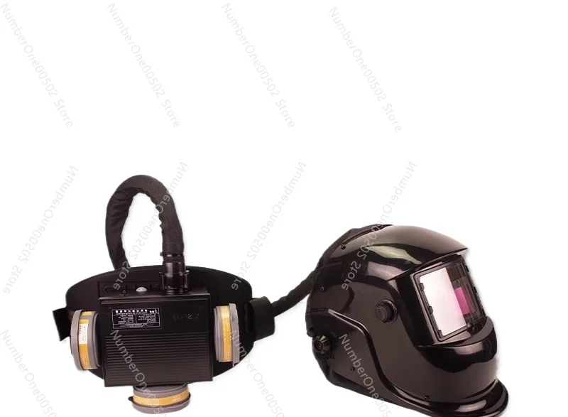 

Electric air supply respirator electric welding protective mask automatic variable light argon arc welding cap