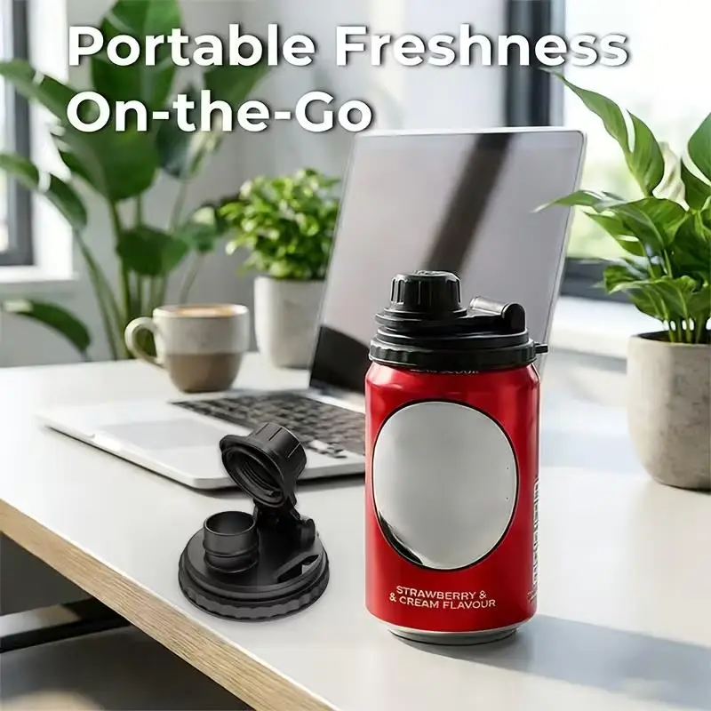 

2-Pack Reusable Soda Can Lids – Universal Fit for 202/206 Cans, Keeps Drinks Fresh, BBQ & Party